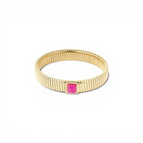 Pink Natural Stone Bracelet