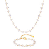 Clear Dainty Crystal Set