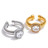 Diamond Adjustable Ring