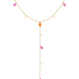 Enamel Drop Necklace