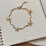 Starfish Anklet