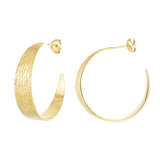 Printed Half Round Hoops