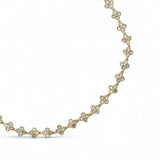 Diamond Lucky Clover Necklace