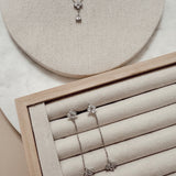 Elegant Flower Tear Drop Set