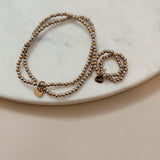 Beaded Bracelets & Ring Set