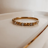 Sparkly Diamonds ~ Gold Bracelet