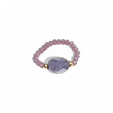 Purple ~ Gold Ring
