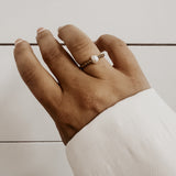 Pearl ~ Gold Ring