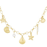 Sea Shell ~ Gold Necklace