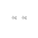 Clover Stud ~ Silver Earrings