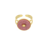 Solar Stone ~ Gold Ring