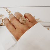 Twist ~ Gold Ring