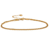 Dainty Double Layer Anklet