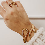 Layered ~ Gold Ring