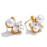 Elegant Pearl Studs