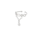 Chain Clover Ear Cuff