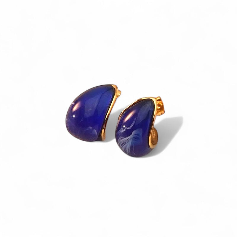 Resin Teardrop Earrings