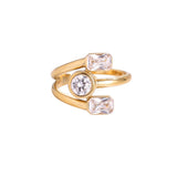 Mini Sparkle Adjustable Ring