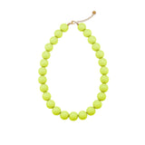 Color Pop ~ Lime Green Necklace