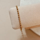 Gold Beaded Anklet