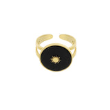 Solar Stone ~ Gold Ring