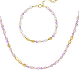 Lilac Natural Stone Set