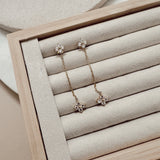 Elegant Flower Tear Drop Set