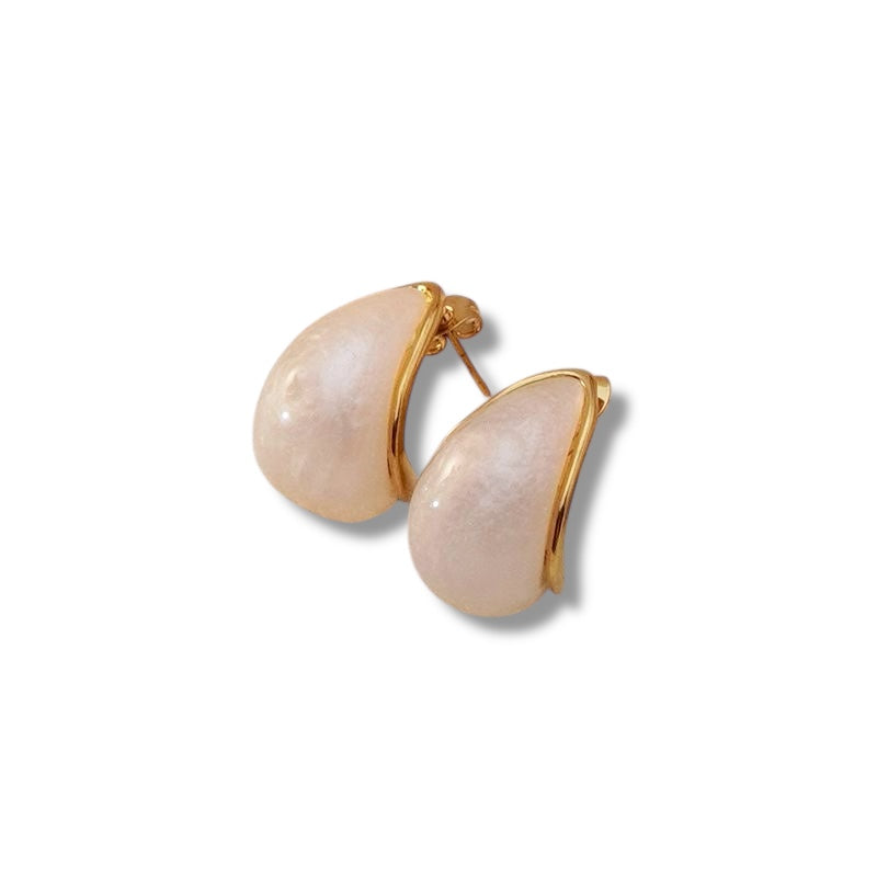Resin Teardrop Earrings