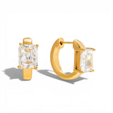 Diamond Gold Huggies