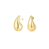 Large Teardrop ~ Gold Earrings