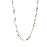 Double Layered Spring Necklace