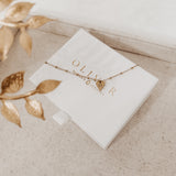 Engravable Heart ~ Gold Bracelet