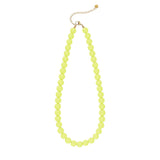 Color Pop ~ Lime Green Necklace