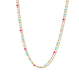 Double Layered Spring Necklace