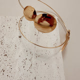 Adjustable Double Coins Arm Cuff