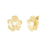 Blooming Beauty ~ Gold Earrings