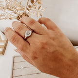 Molly Signet ~ Silver Ring