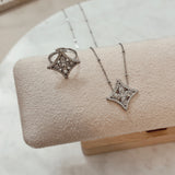 Clover Necklace & Ring Set