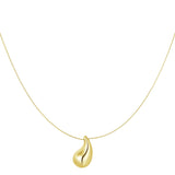 Teardrop ~ Gold Necklace