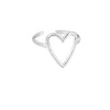 Dainty Heart ~ Silver Ring