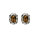 Stone Chic ~ Silver Earrings
