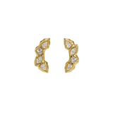 Half Moon ~ Gold Earrings