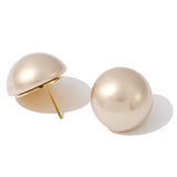 Coffee Pearl Studs
