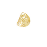 Layered Glow ~ Gold Ring