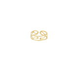 Dainty Snake ~ Gold Ring