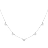 Spring Butterly ~ Silver Necklace