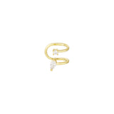 Dainty Shimmer ~ Gold Ear Cuff