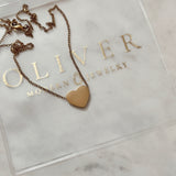 14K Gold Filled Heart Necklace