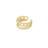 Double Layer Chain Ear Cuff