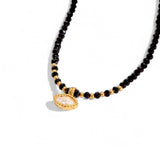 Beaded Good Luck Charm Necklace
